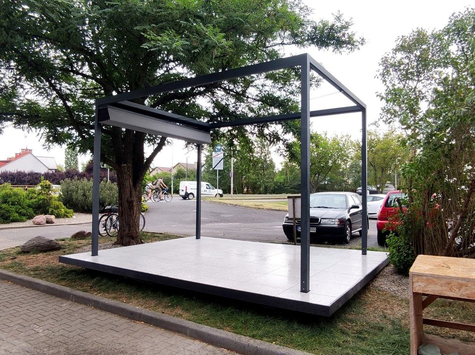 PERGOLA PALERMO TERRASENÜBERDACHUNG STOFFDACH in Waldenhofen Gem Kirchdorf