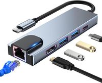 USB C Hub Multiport Adapter, 5 in 1 Docking Station mit 4K HDMI München - Ramersdorf-Perlach Vorschau