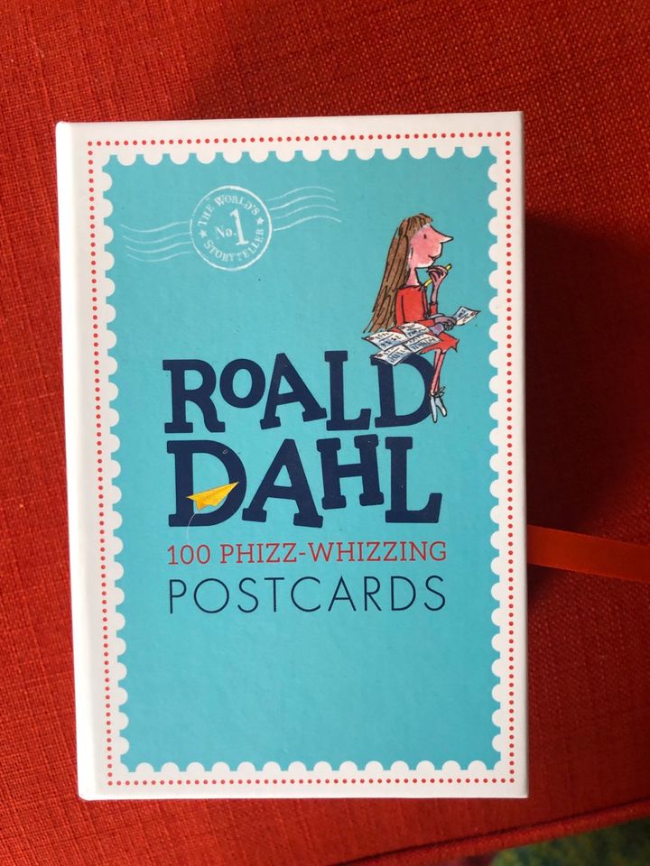 Roald Dahl-Postkartenset in Würzburg