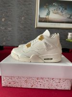 Nike Air Jordan 4 „Metallic Gold“ EU 37,5 Niedersachsen - Schiffdorf Vorschau