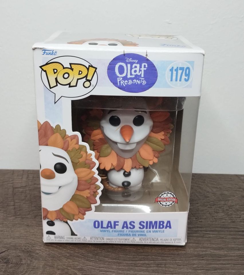 Funko Pop! Disney: Frozen - Olaf As Lion King Simba in Sögel