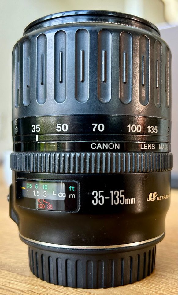 Objektiv Zoom Canon EF 35-135mm 4.0-5.6 USM Ultrasonic Fokussieru in Karlstein