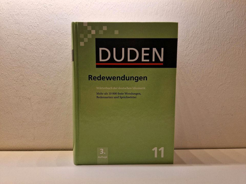 DUDEN Band 11: Redewendungen Idiomatik 3. Auflage Neuwertig 2008 in Hamburg