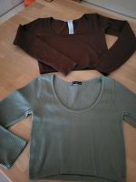 Damen Langarmshirt Zara grün, braun Größe M-L Bayern - Kaufbeuren Vorschau