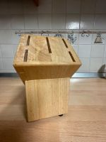 Messerblock Holz Aufbewahrung Messer Küche Baden-Württemberg - Bietigheim-Bissingen Vorschau