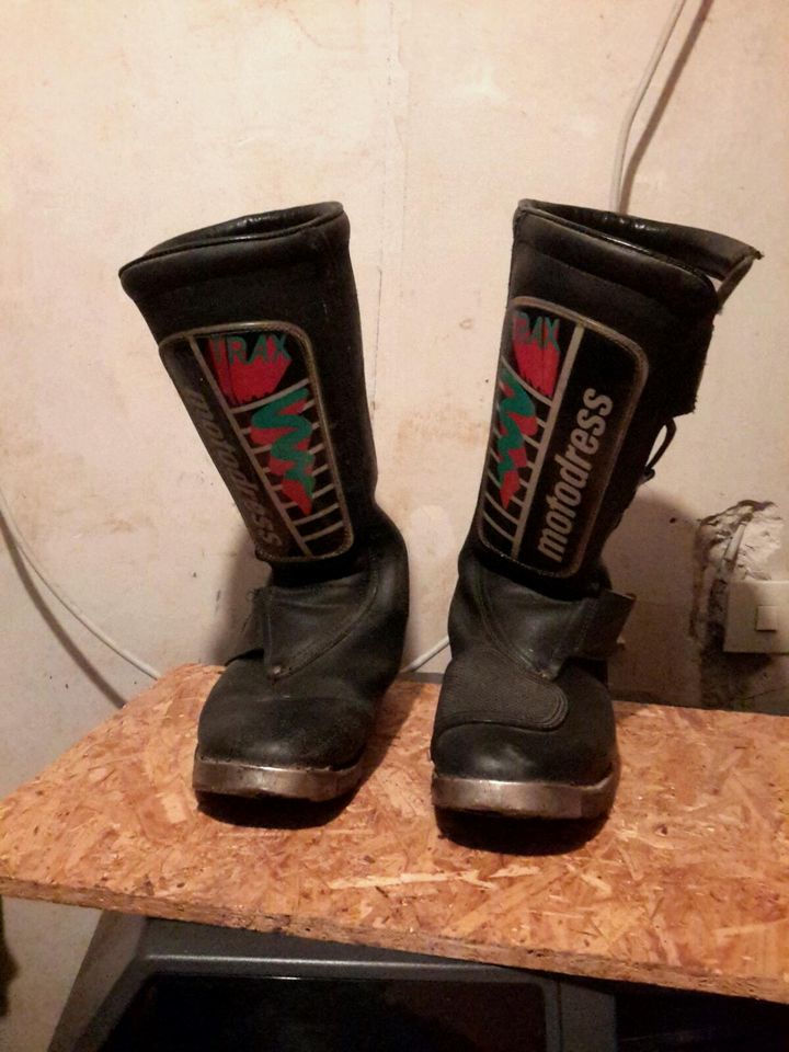 Vintage MX Crossstiefel Streetfighter in Nußloch