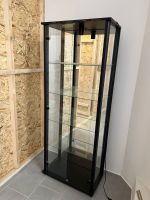 Schwarze Glasvitrine Vitrine mit Beleuchtung Schleswig-Holstein - Bad Segeberg Vorschau