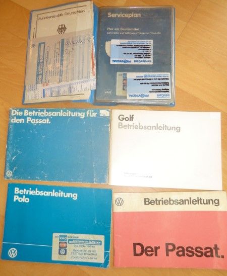 Betriebsanleitung VW GOLF I 76 77 POLO 86C 83 Passat 75 79 in Kropp