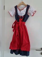 Krüger Dirndl Gr.XXS - XS Gr.34 blau/rot weiß 3teilig Stuttgart - Zuffenhausen Vorschau