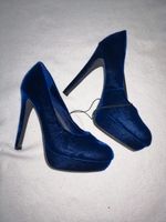 Plateau High Heels Blau Größe 39 Bayern - Oberviechtach Vorschau