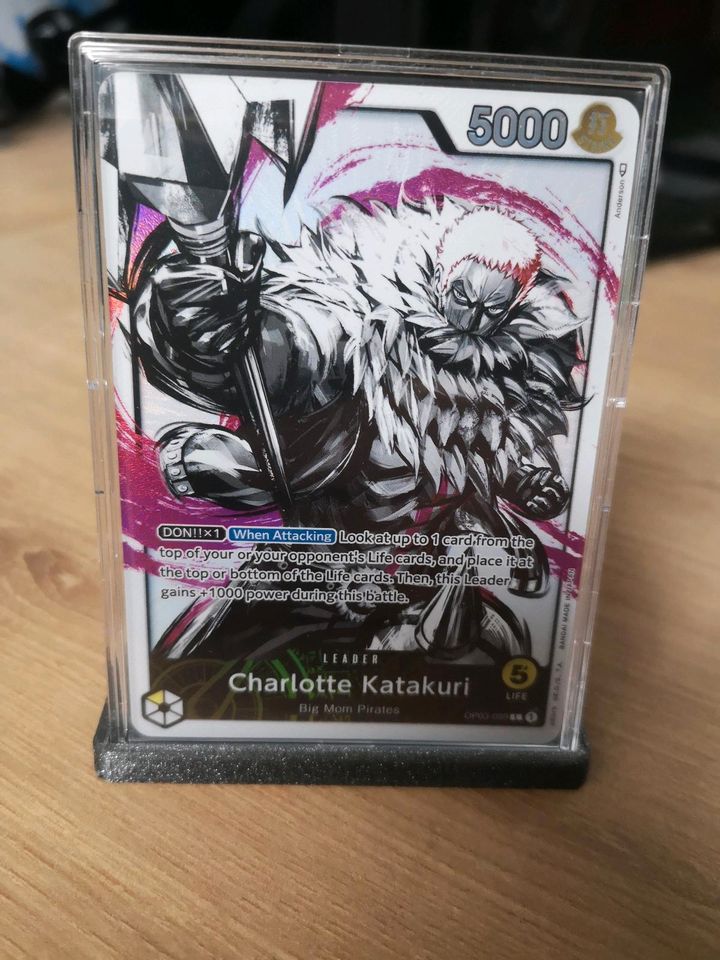 One Piece TCG Karten, Pillars of Strength Leader Nami Katakuri AA in Triftern