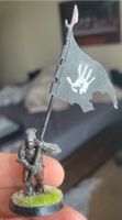 Herr der Ringe Tabletop Uruk Hai Standartenträger Bayern - Haag a.d.Amper Vorschau