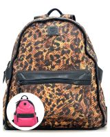 MCM Rucksack Wenderucksack Backpack Pink LeoPrint Schwarz Tasche Schleswig-Holstein - Schleswig Vorschau