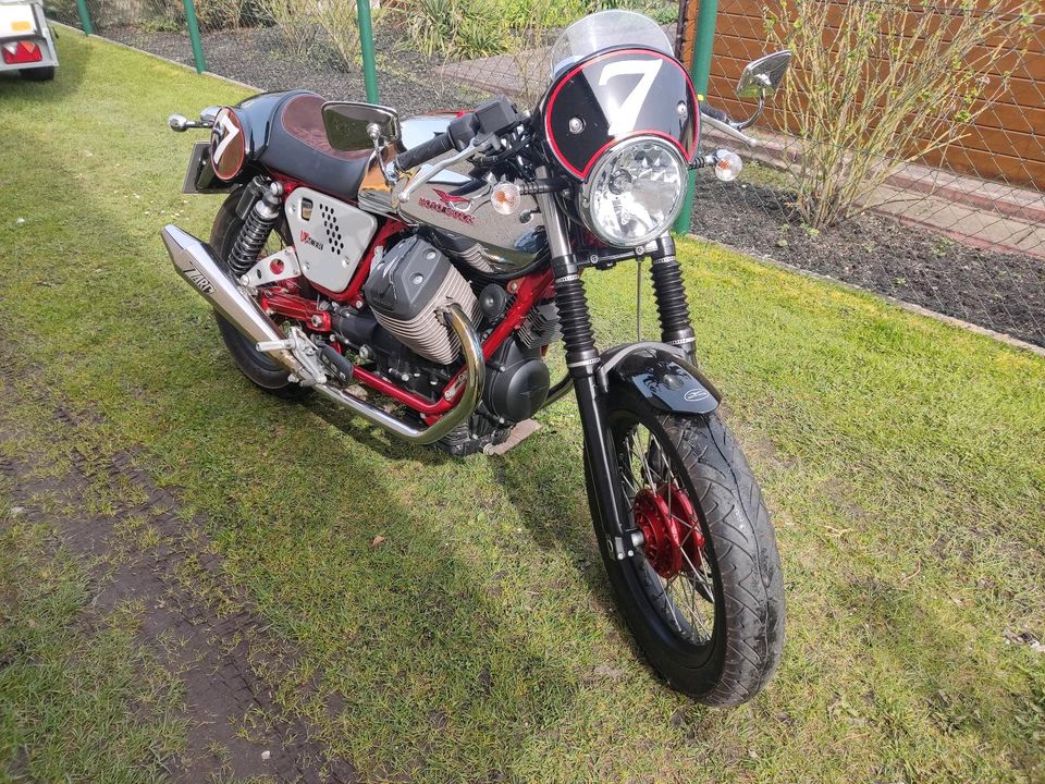 Moto Guzzi V7 Racer Motorrad 1.Hand in Zossen