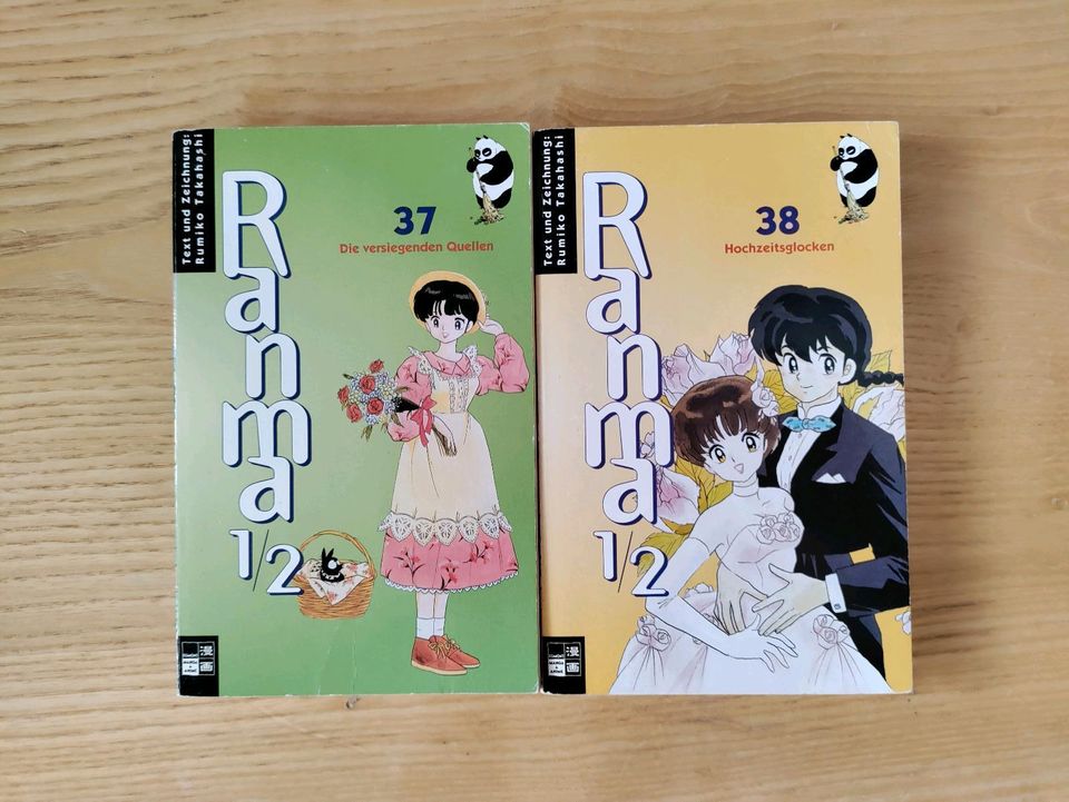 TAUSCH Ranma 1/2 37, 38, Rumiko Takahashi, Manga, Egmont in Simmerath