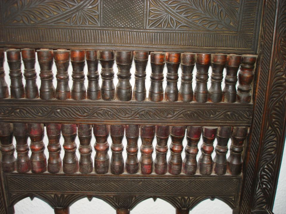 Pakistanischer Stuhl, Swat Möbel, Einzelstück in Schönaich