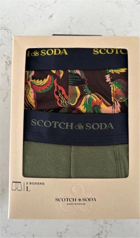 Scotch&Soda Boxershorts Doppelpack Größe LXL in Baesweiler