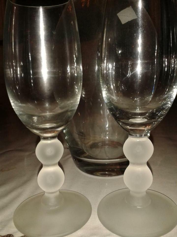 KRISTAL GLÄSER SAFT / WEIN / WHISKY / BIER /KARAFFEN GLÄSER usw in Schwegenheim
