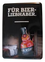 König Brauerei GmbH - Für Bier Liebhaber - Blechschild Sachsen - Eilenburg Vorschau