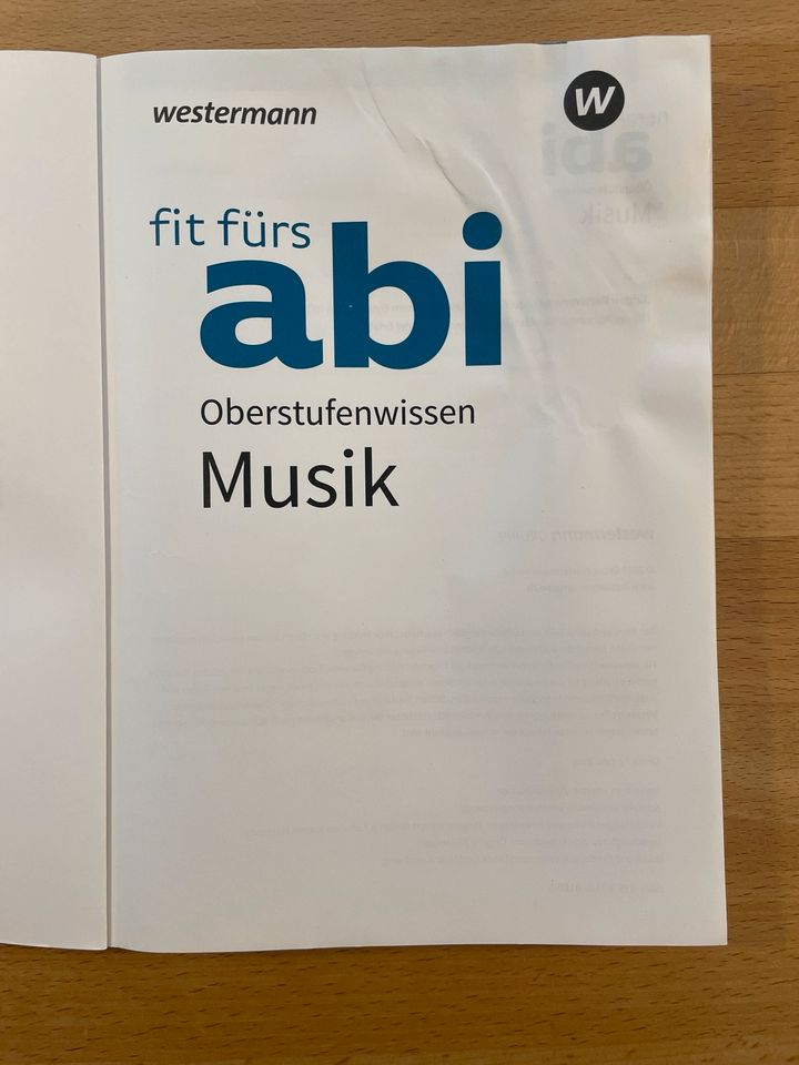 Fit fürs Abi Oberstufenwissen Musik in Kronberg im Taunus