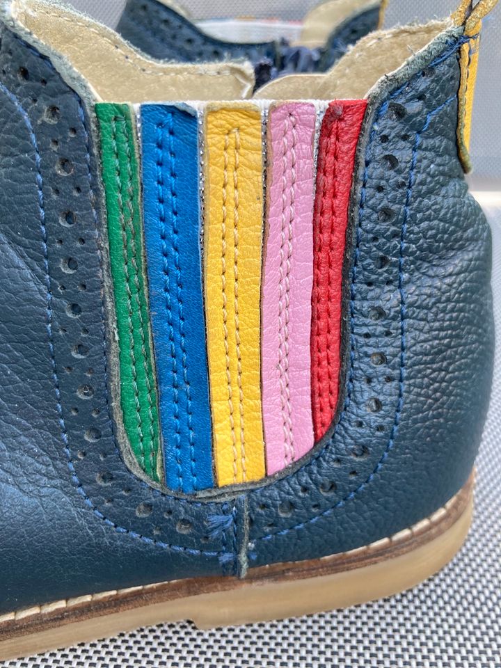 Mini Boden 78€ Chelsea Leder-Boots Stiefel Schuhe Gr 34 in Jockgrim