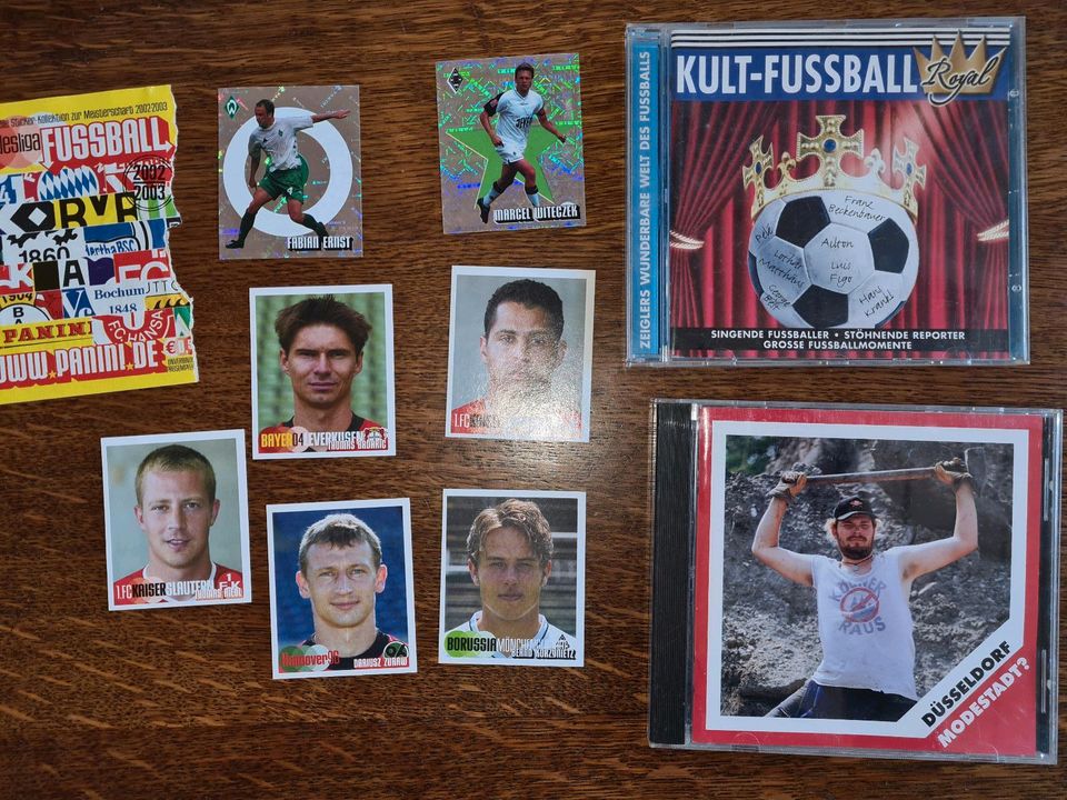 2x CD Zeiglers wunderbare Welt des Fußball,  modestadt Düsseldorf in Erkelenz