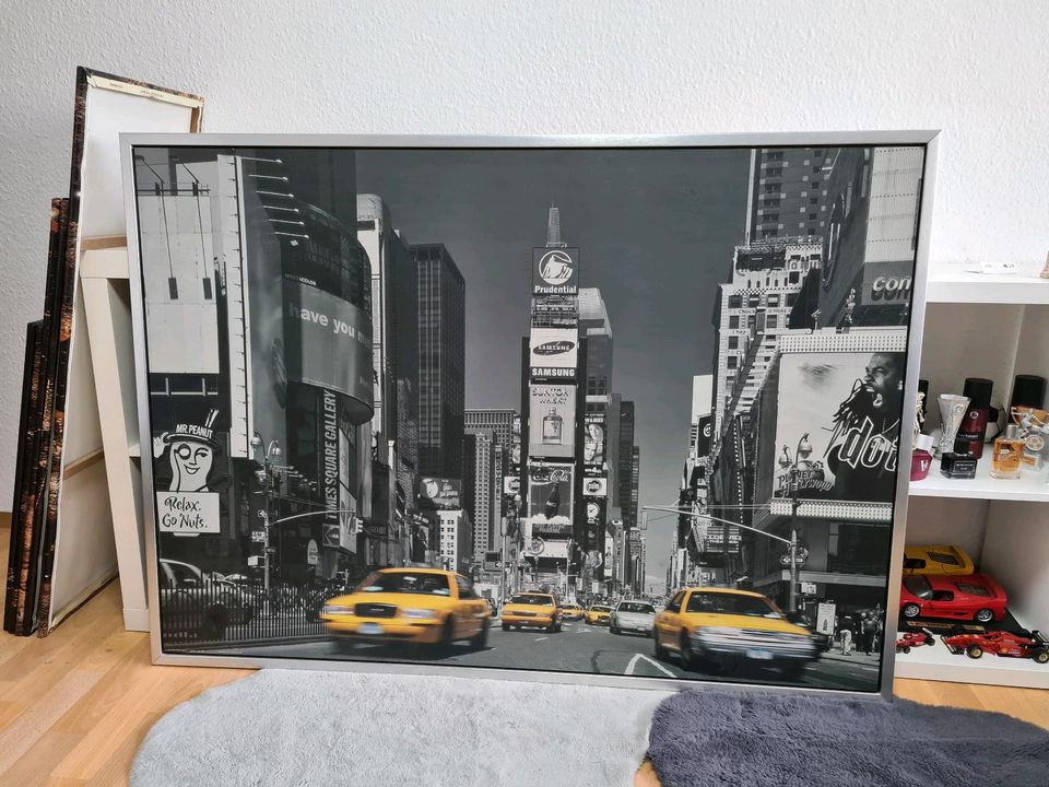 Times Square Bild 1,40m x 1,00m in Konz