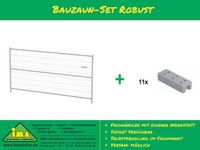 Bauzaun Set Robust 3500 x 2000 mm Bauzaunfuß Absperrung Metallzaun Zaun Sichtschutz Mobilzaun Event Equipment Bayern - Rednitzhembach Vorschau