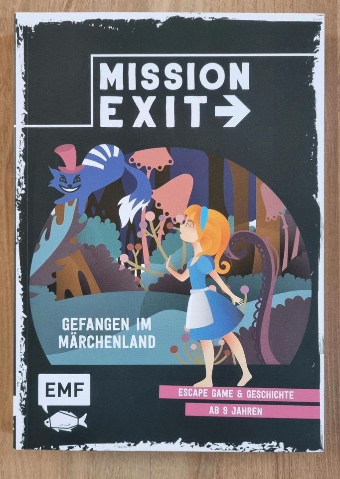 Mission Exit Buch Gefangen im Märchenland Escape Game Geschichte in Potsdam