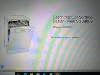Bosch Geschirrspüler SHS 4009 - Transport bis Hamburg möglich Schleswig-Holstein - Rendsburg Vorschau