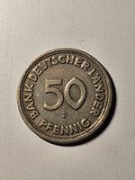 50 Pfennig 1949 J BANK DEUTSCHER LÄNDER Baden-Württemberg - Haigerloch Vorschau