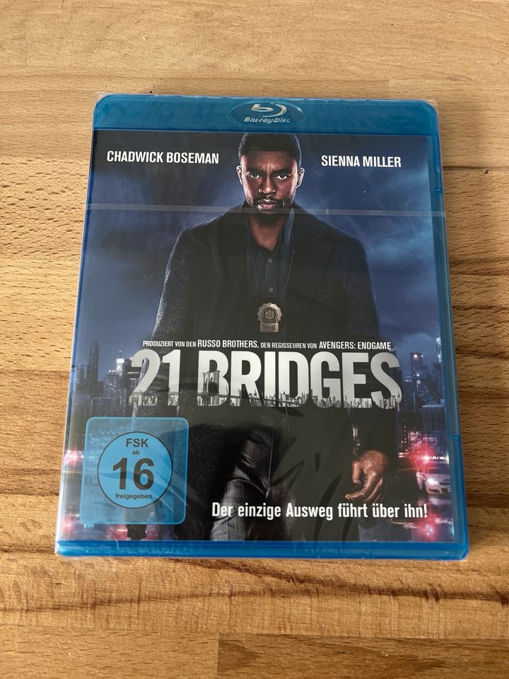 Bluray 21 Bridges neu in Emmelshausen