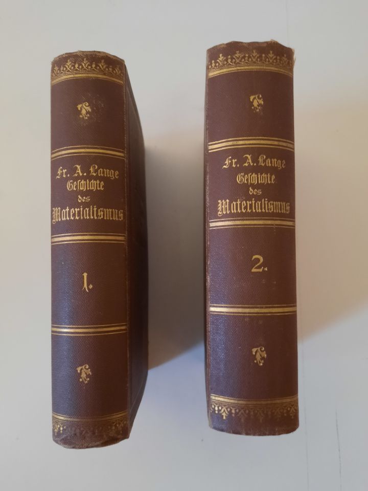 Alte Reclam Ausgabe:   Geschichte des Materialismus in 2 Bd. in Herne