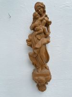 Holzschnitzerei Wandrelief, Madonna mit Kind 66 cm Holz natur München - Trudering-Riem Vorschau