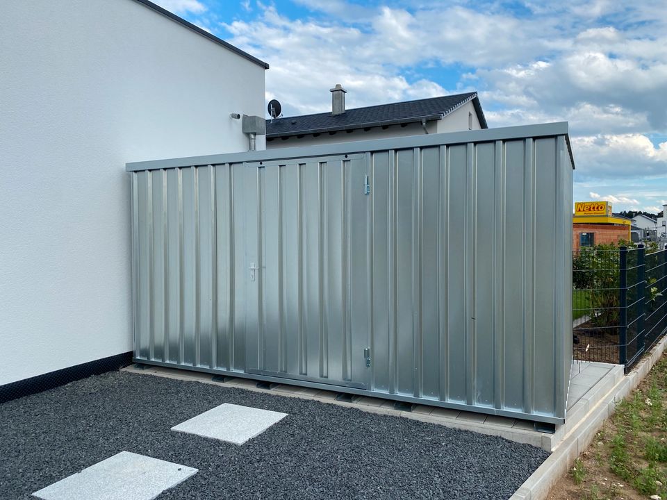 Baucontainer Schnellbaucontainer Lager Container Fahrradgarage ✅ in Mühlhausen i.d. Oberpfalz