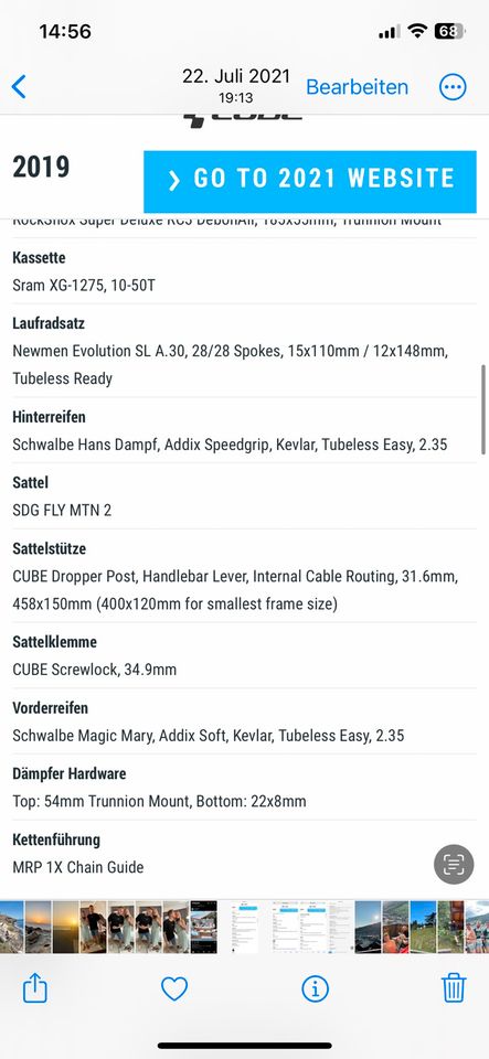 Cube Stereo 150 c62, SL 29, carbon, mit oder ohne sattelstütze in Kamen