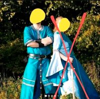 Mittelalterkleidung Zubehör Mittelalterrobe Hochzeitkleidung Larp Rheinland-Pfalz - Kastellaun Vorschau