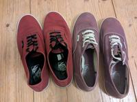 2 Paar Vans lila und bordeaux Leipzig - Altlindenau Vorschau