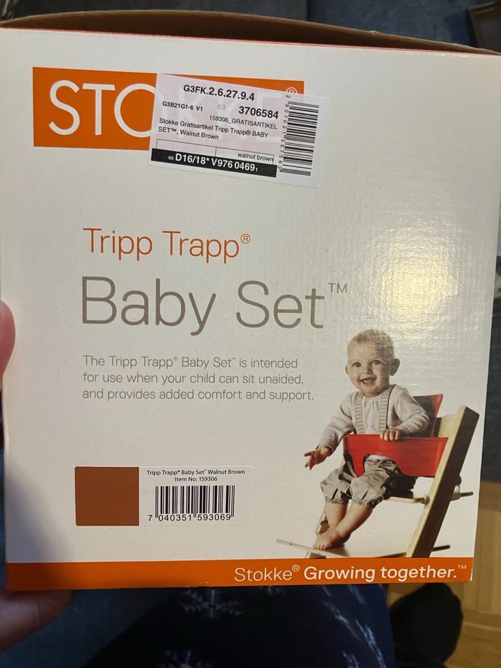 Stokke Tripp Trapp Baby Set mit Sitzkissen Kissen Cushion in Darmstadt