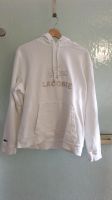 Lacoste Hoodie weiß Größe L 100% Baumwolle Brandenburg - Beelitz Vorschau