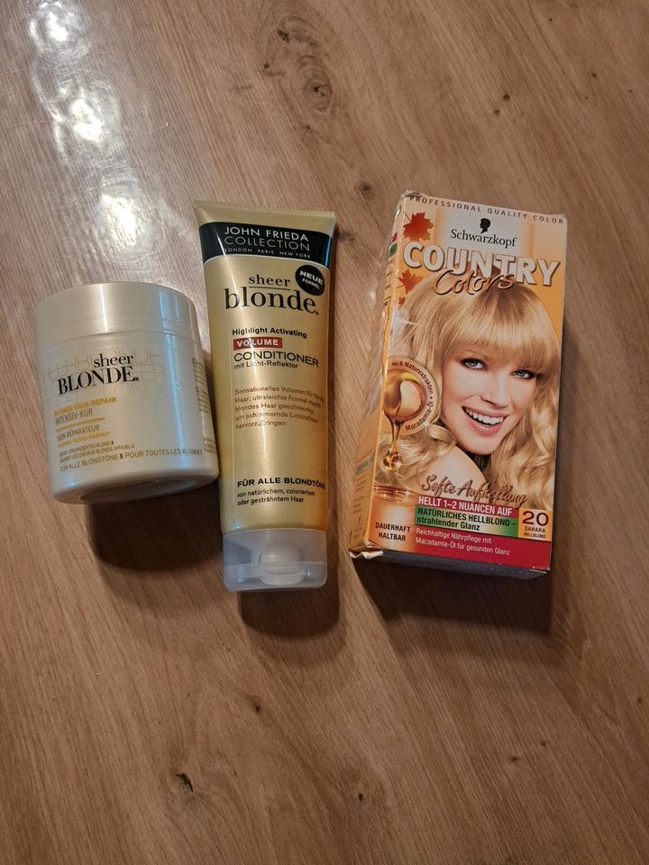 Pflegeprodukte für blondes Haar in Berglern