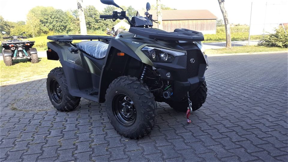 ATV KYMCO MXU 550i ABS T3b in Rain Niederbay