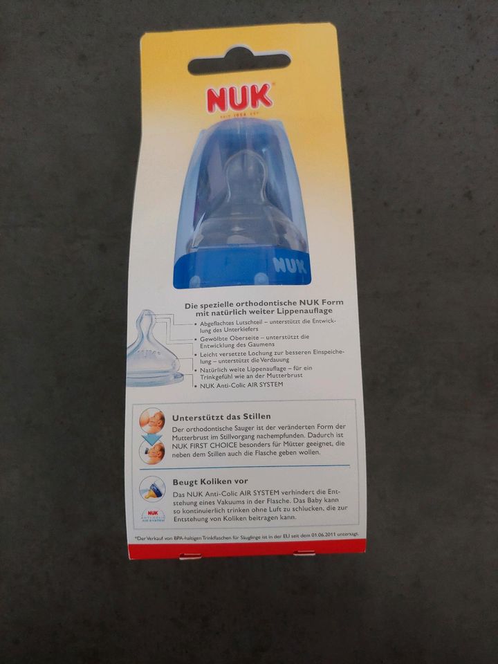 NUK First Choice in Burgstädt