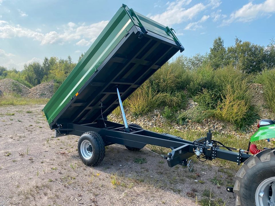 KRÜMA! HK1500 Einachs Kippanhänger Kipper 1,5 t Traktor Schlepper in Waltershausen