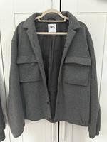 Graue Zara Jacke Gr. L Overshirt Nordrhein-Westfalen - Herne Vorschau