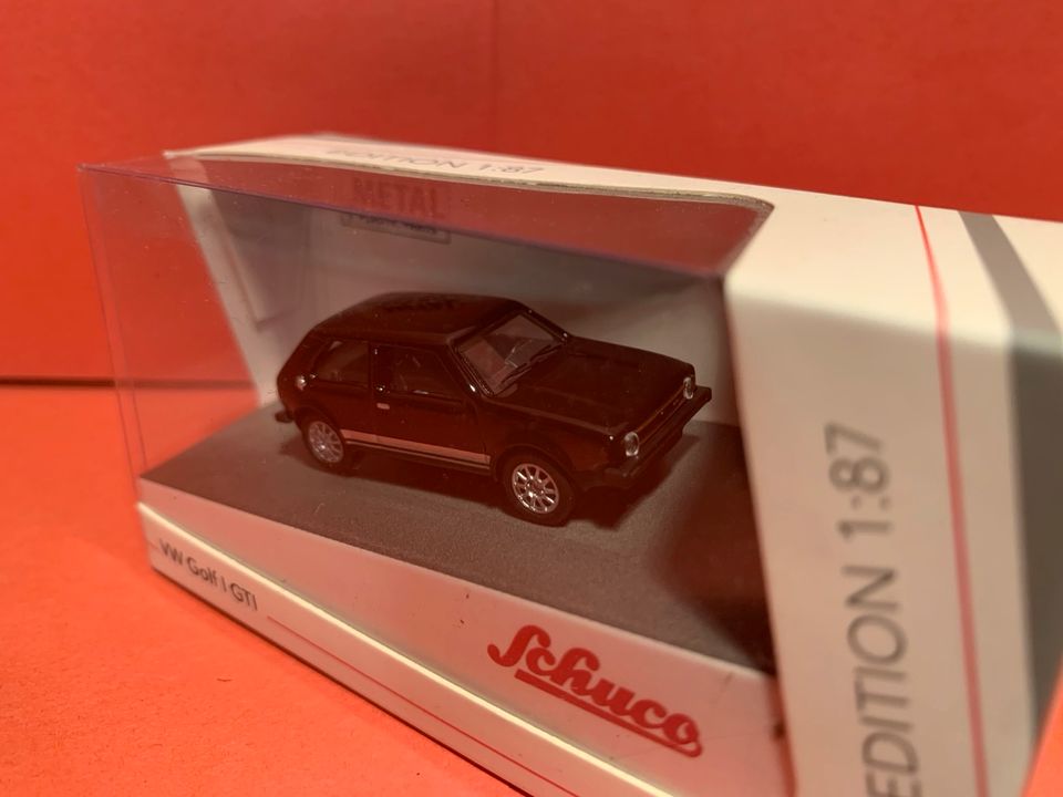 Vw Golf 1 GTI Schuco 1:87 Spielzeugauto in Heidelberg