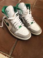 Air Jordan high, grau grün weiß Schuhe Nordrhein-Westfalen - Troisdorf Vorschau