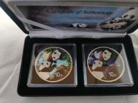 China - 2 x 30 Gramm Panda 2023 Tag und Nacht Set - Silber Hessen - Schöneck Vorschau