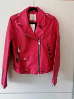 pinke Bikerjacke aus Kunstleder von Mango Duisburg - Walsum Vorschau