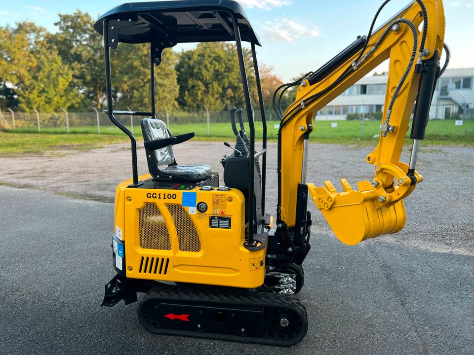 ‼️ Neue Minibagger GG1100 ‼ Kubota Motor, Knick, Verstel ‼️ in Gehrden